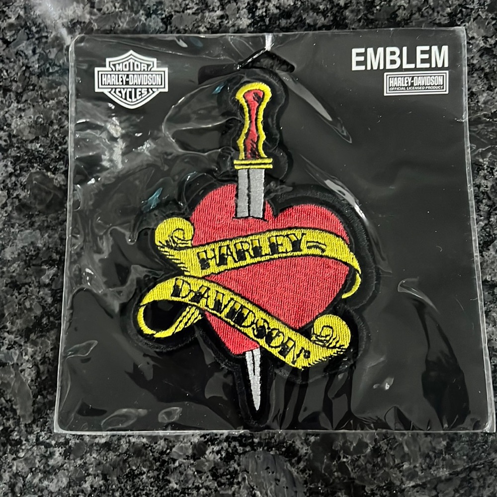 New Harley Davison emblem patch